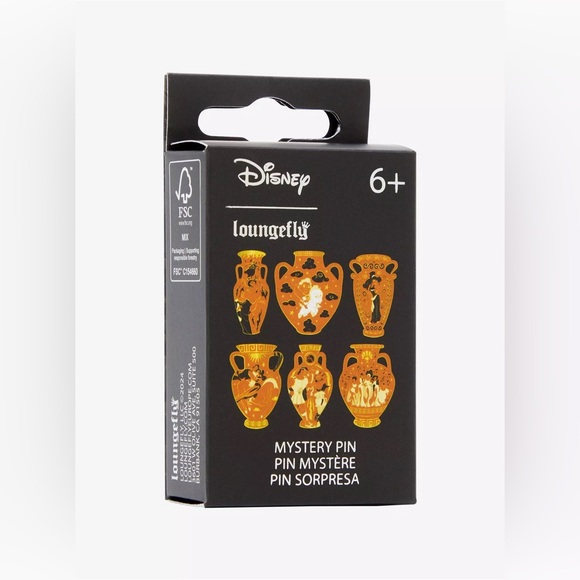 Disney Accessories - Loungefly Disney Hercules Character Vases Blind Box Enamel Pin